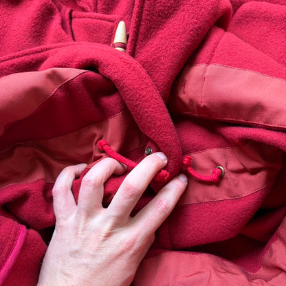 1990s Boneville Duffle Coat Red XL