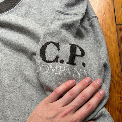 1980s CP Company Sweatshirt Grey XL