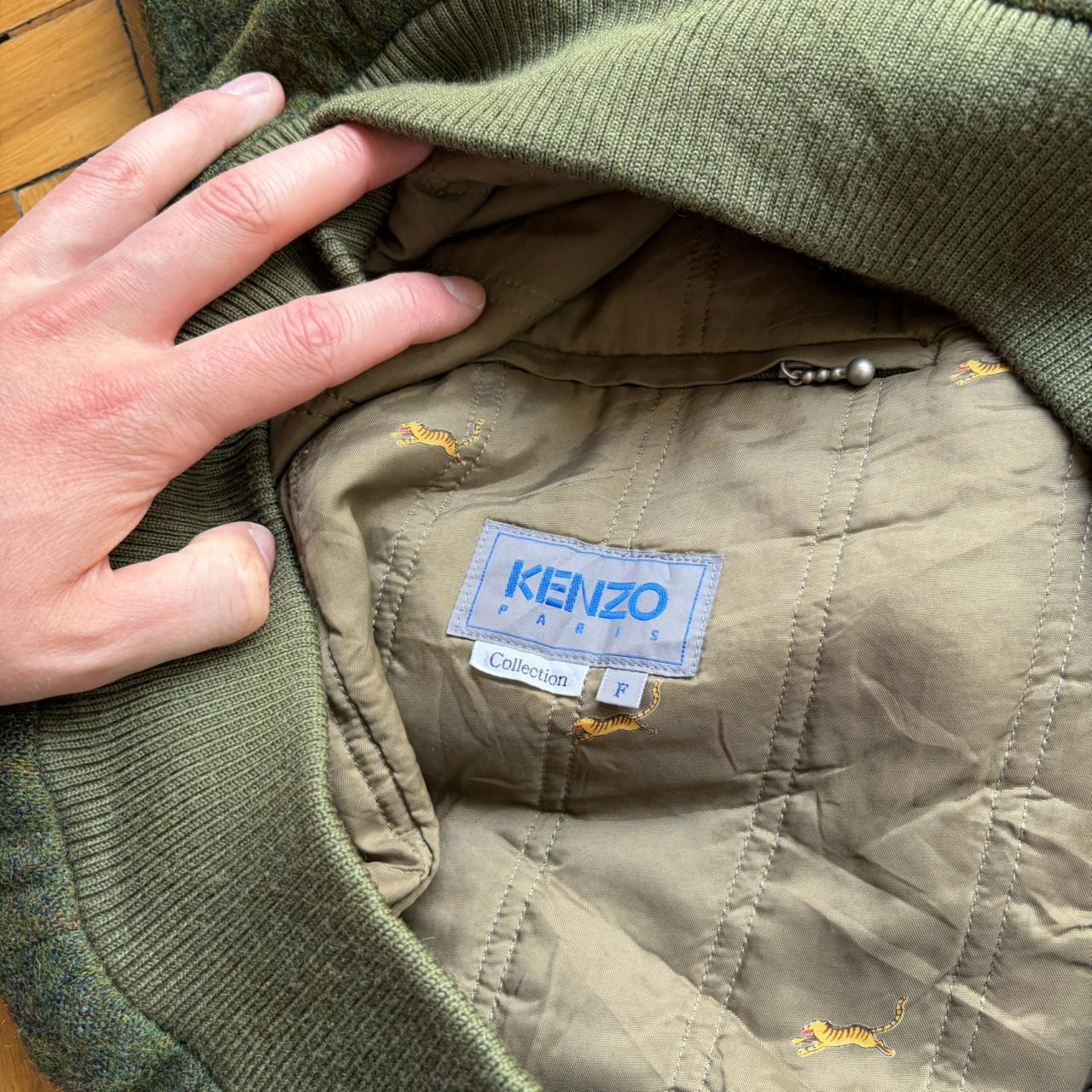 1990s Kenzo Bomber Jacket Green L