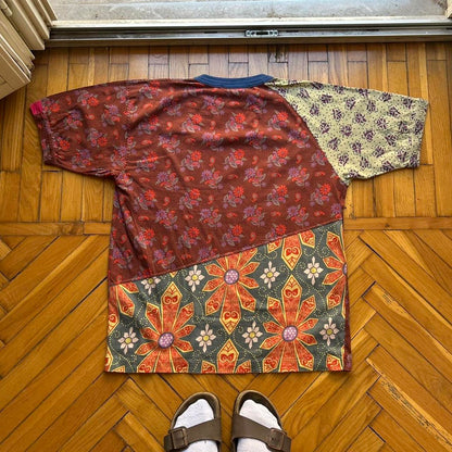 1990s Best Company Pattern T Shirt M