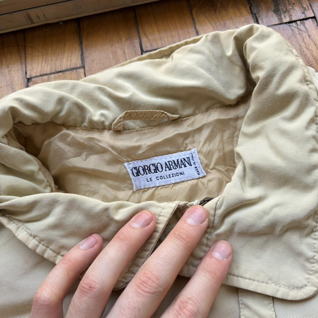 1990s Giorgio Armani Le Collezioni Bomber Jacket L