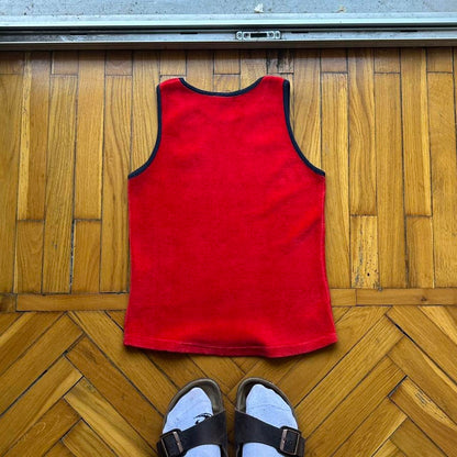 1980s Giorgio Armani Velvet Vest Women's XS