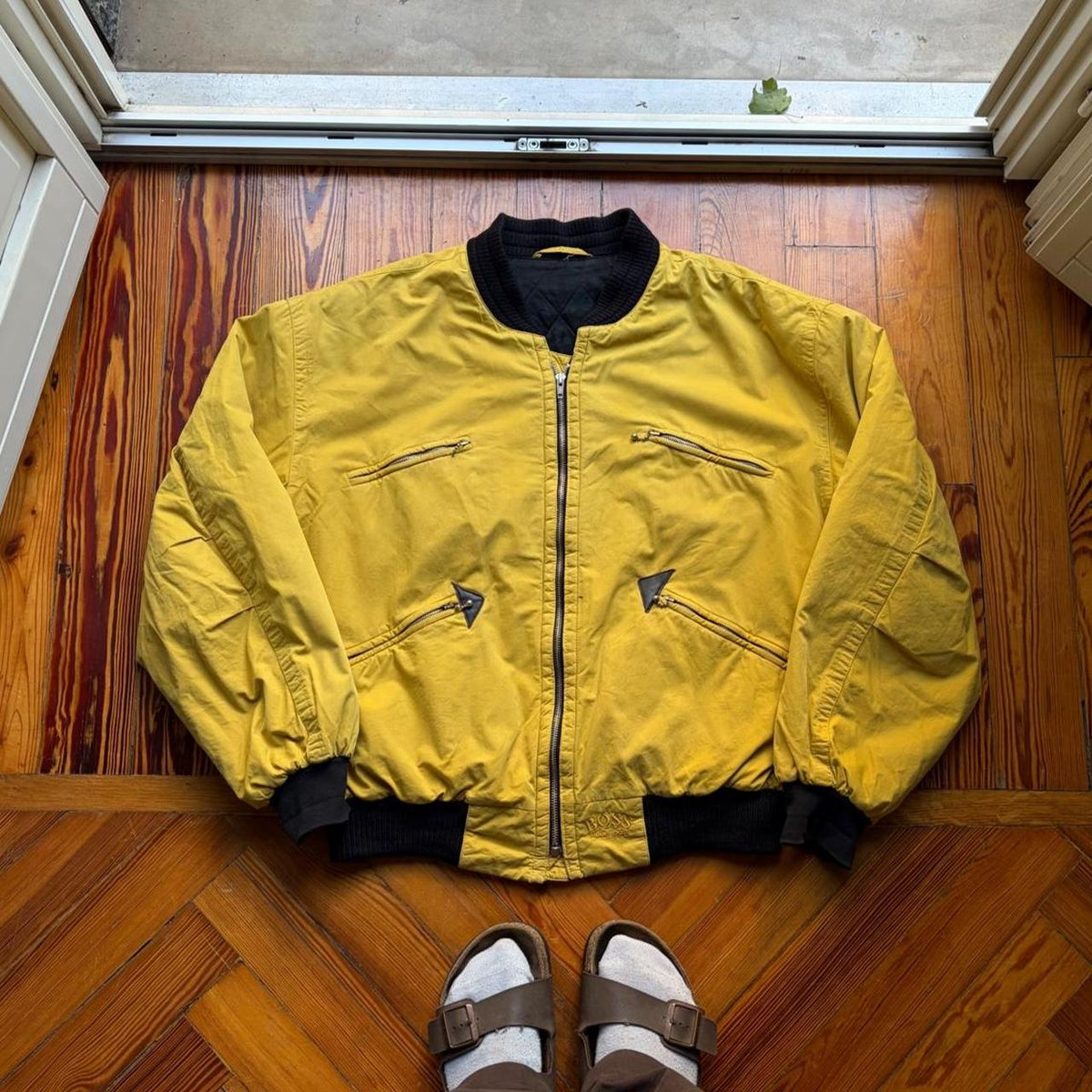 1980s Hugo Boss Bomber Jacket XL