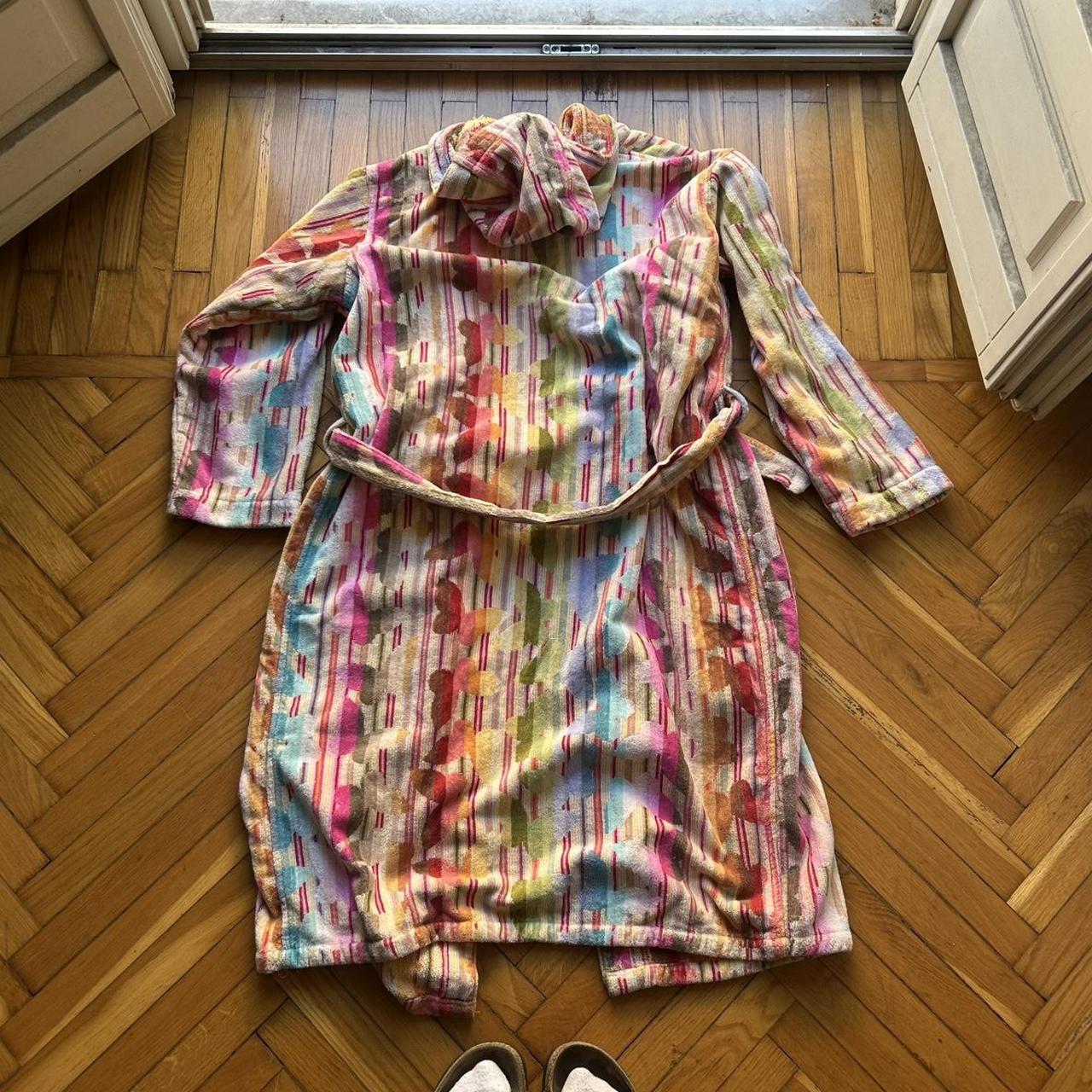 1990s Missoni Bathrobe / Dressing Gown L