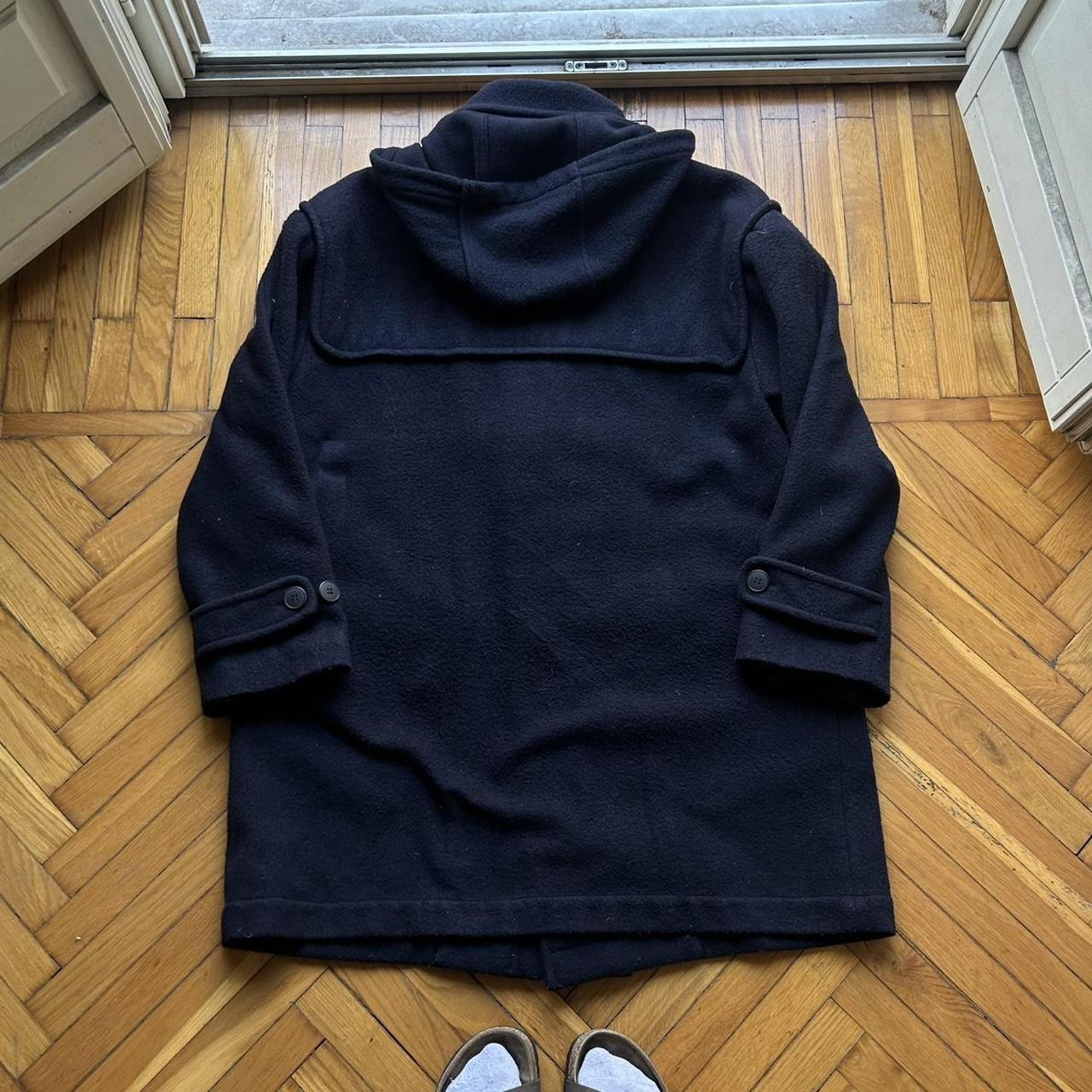 1980s Yves Saint Laurent Trench Coat Navy XXL