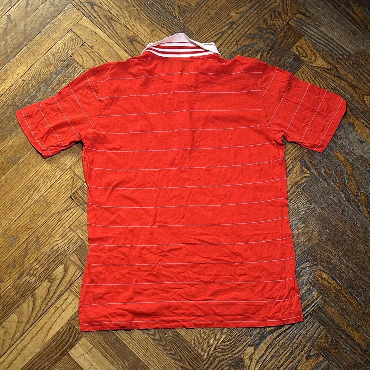 1990s Fila Tennis Polo Shirt Red S