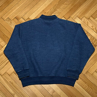 1990s Armani Jeans Collared Sweatshirt L