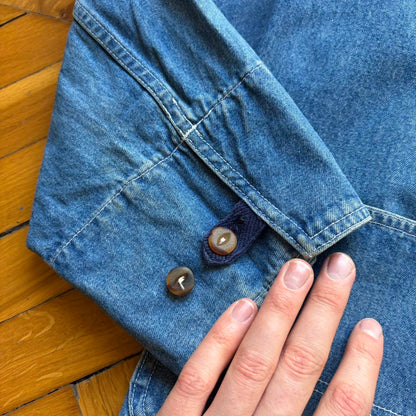 1990s Valentino Denim Jacket Blue M