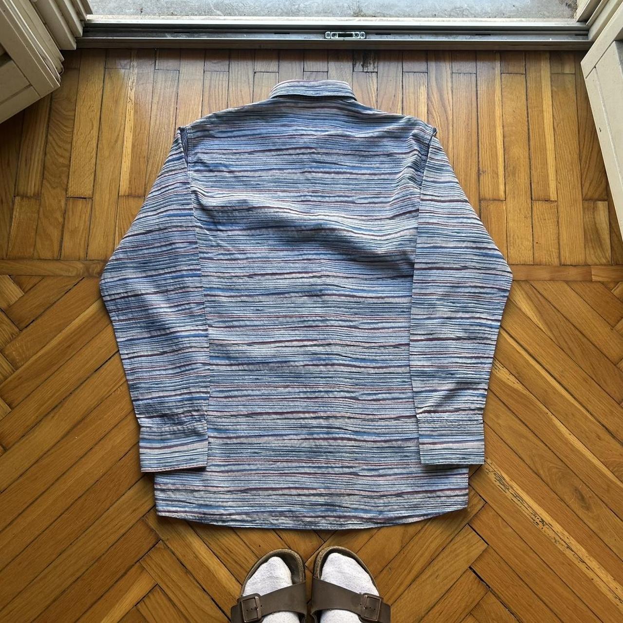 1990s Missoni Striped Shirt L