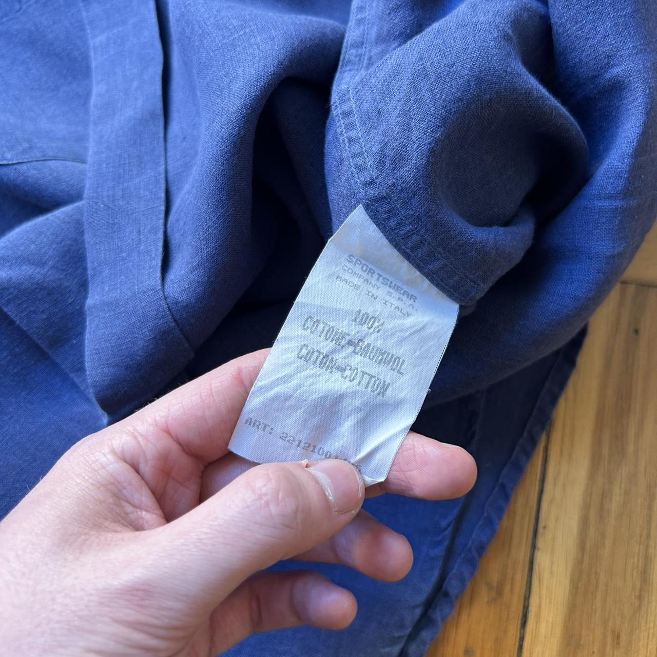 1990s Boneville Shirt Navy L