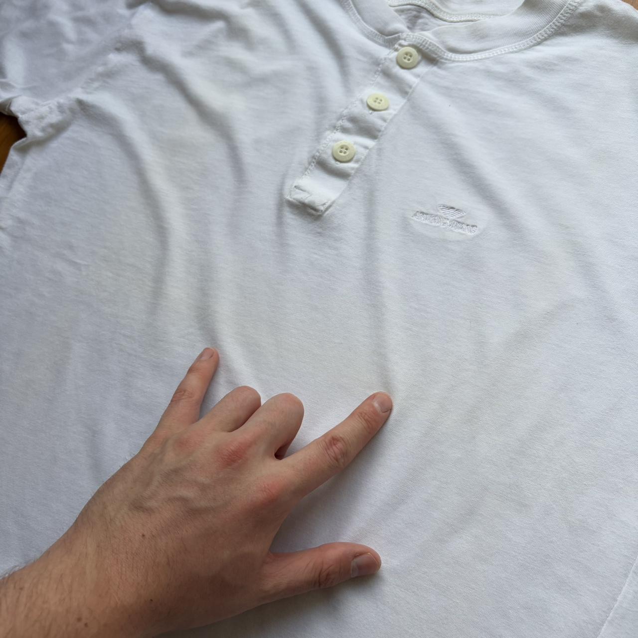 1990s Armani Jeans T Shirt White S