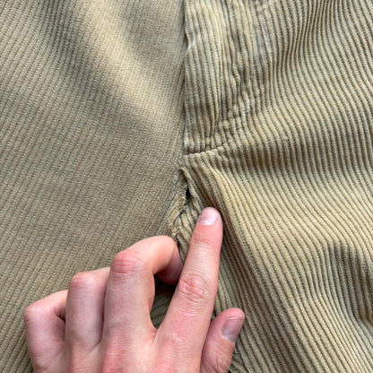 A/W 2001 CP Company Corduroy Trousers Beige 34W 28L