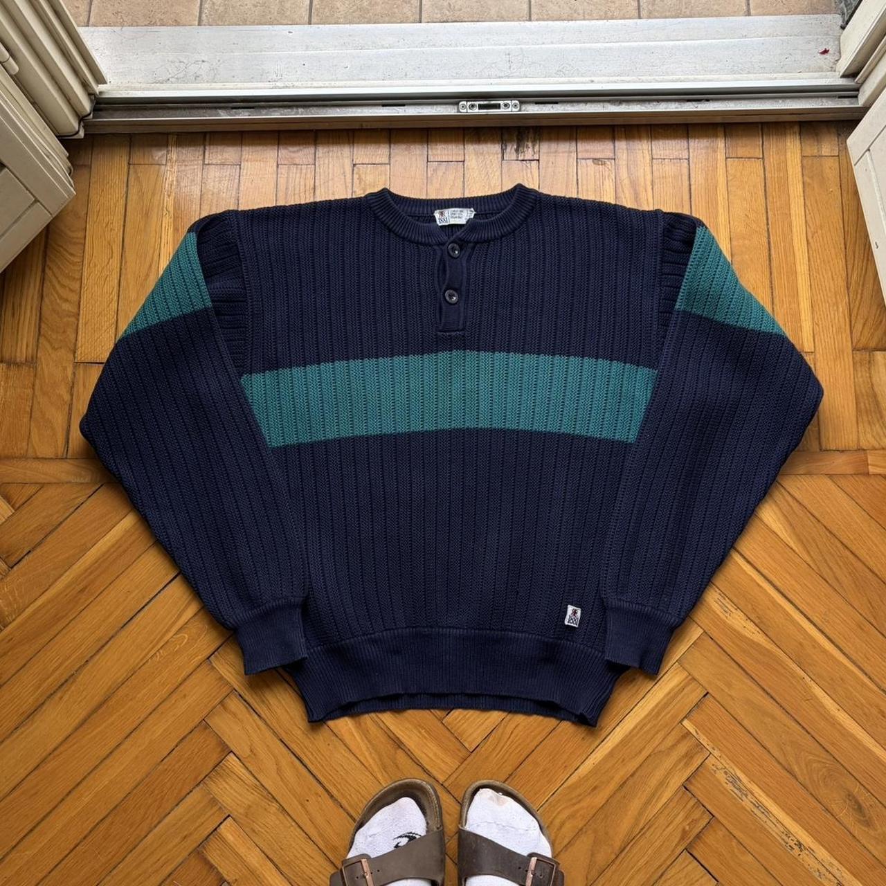 1980s Cerruti 1881 Knitted Jumper Navy L