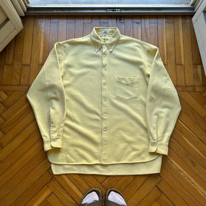 1980s CP Company Shirt Yellow XL