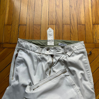 1980s Stone Island Suspender Trousers 36W 32L