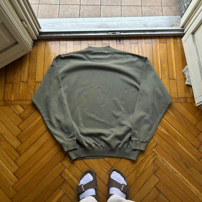 1990s Togs By Chevignon Sweatshirt Khaki XL