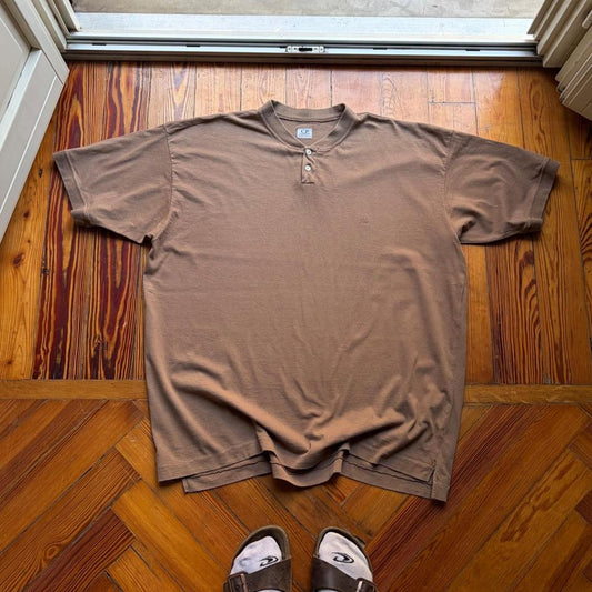 1980s CP Company T Shirt Brown XXL