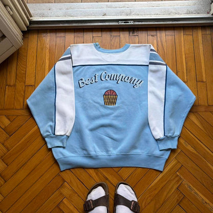 1980s Best Company Basketball Sweatshirt L