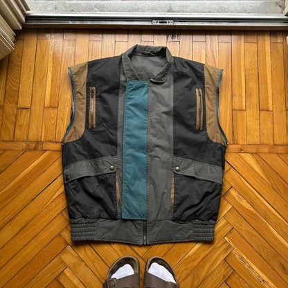 1980s Hugo Boss 2 in 1 Bomber Jacket M