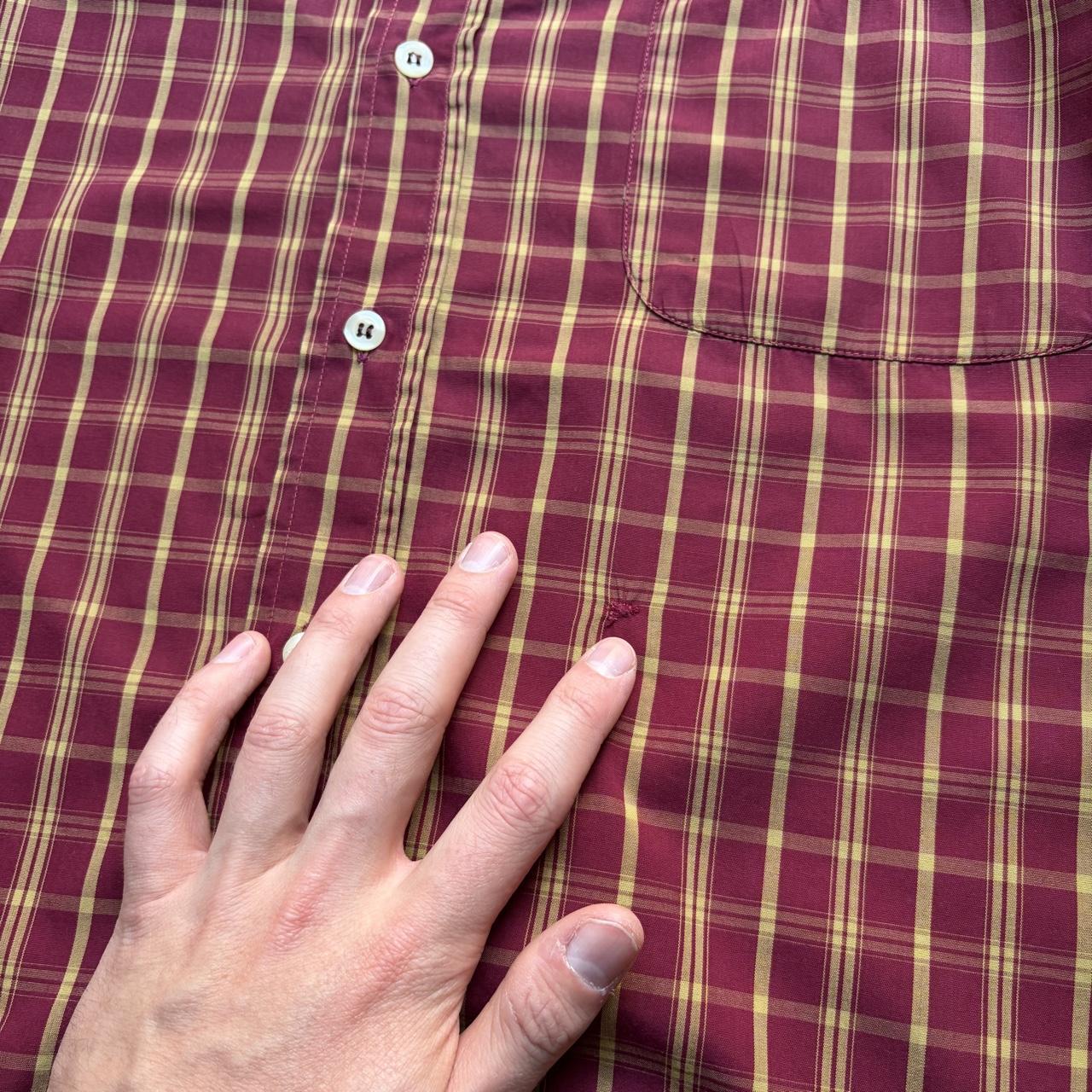 1990s Valentino Oliver Checked Shirt L