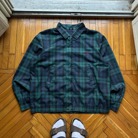 1990s Paul & Shark Bomber Jacket Checked XL