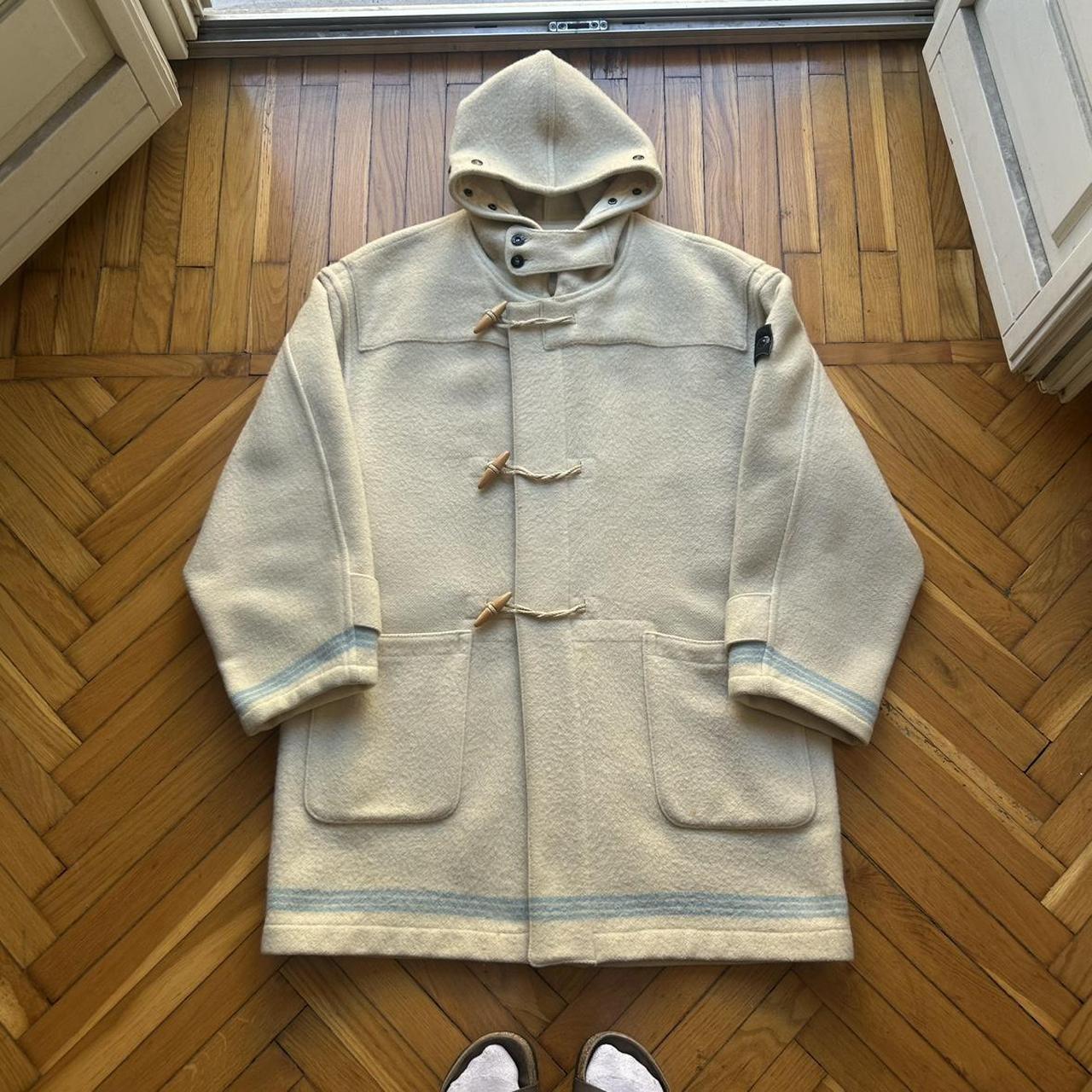 1980s Stone Island Montgomery Duffle Coat L