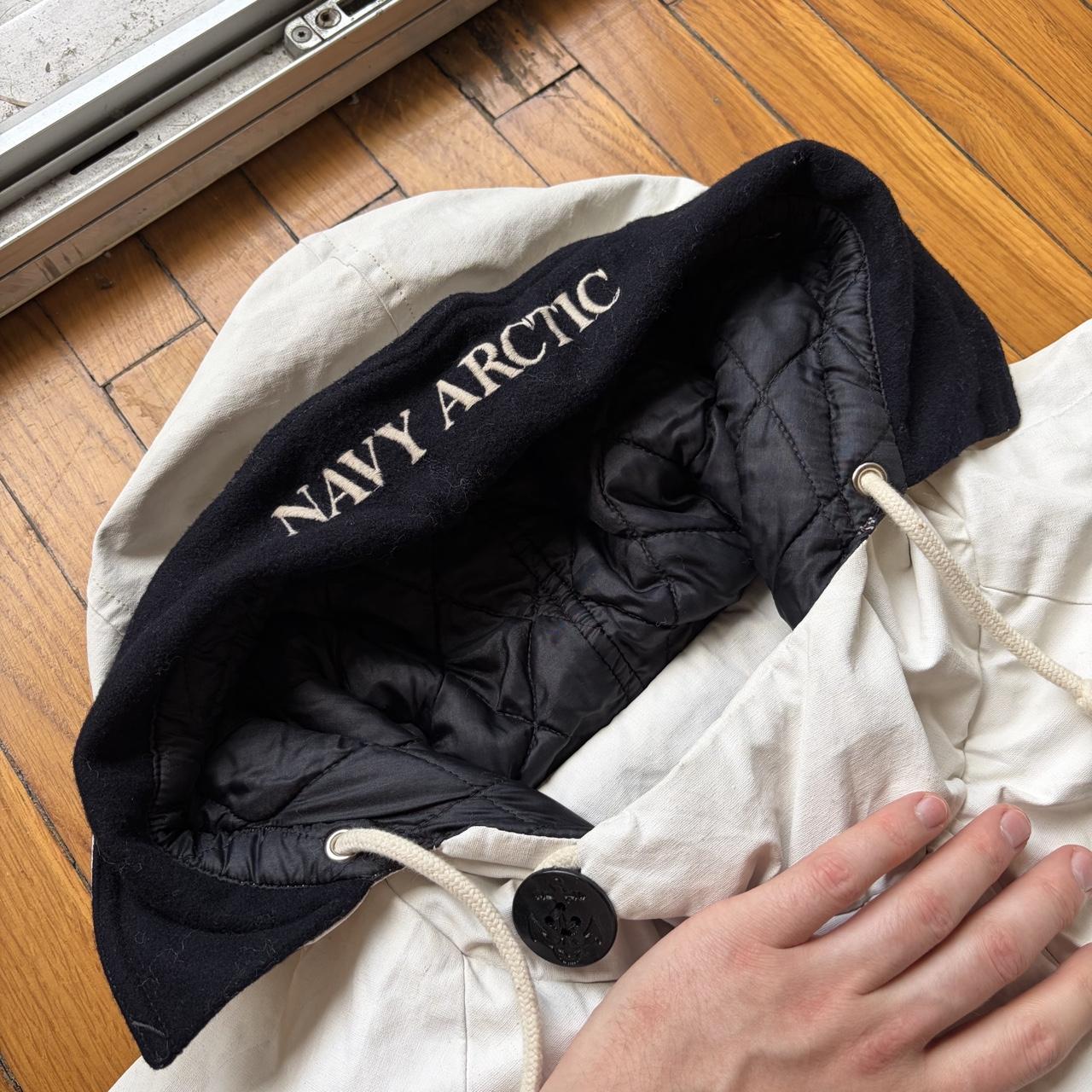 1980s Boneville Navy Arctic Coat BNWT XL
