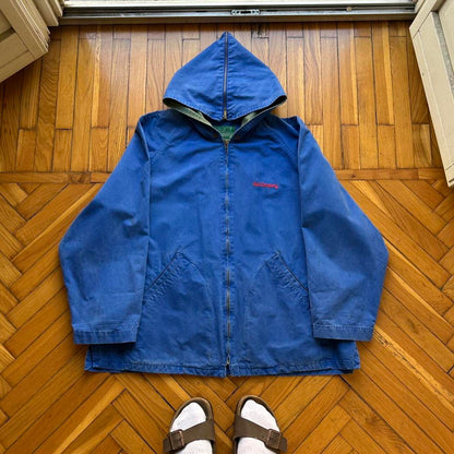1980s Best Company Jacket Blue XL