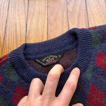1990s Paul & Shark Knitted Jumper L