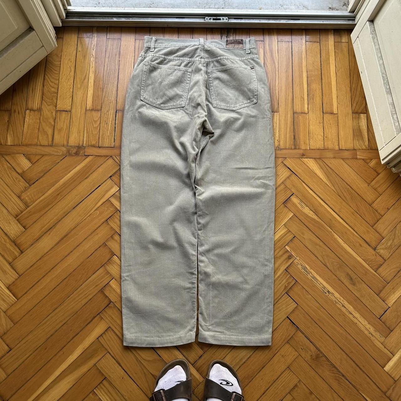 1990s Boneville Corduroy Trousers Grey 30W 28L