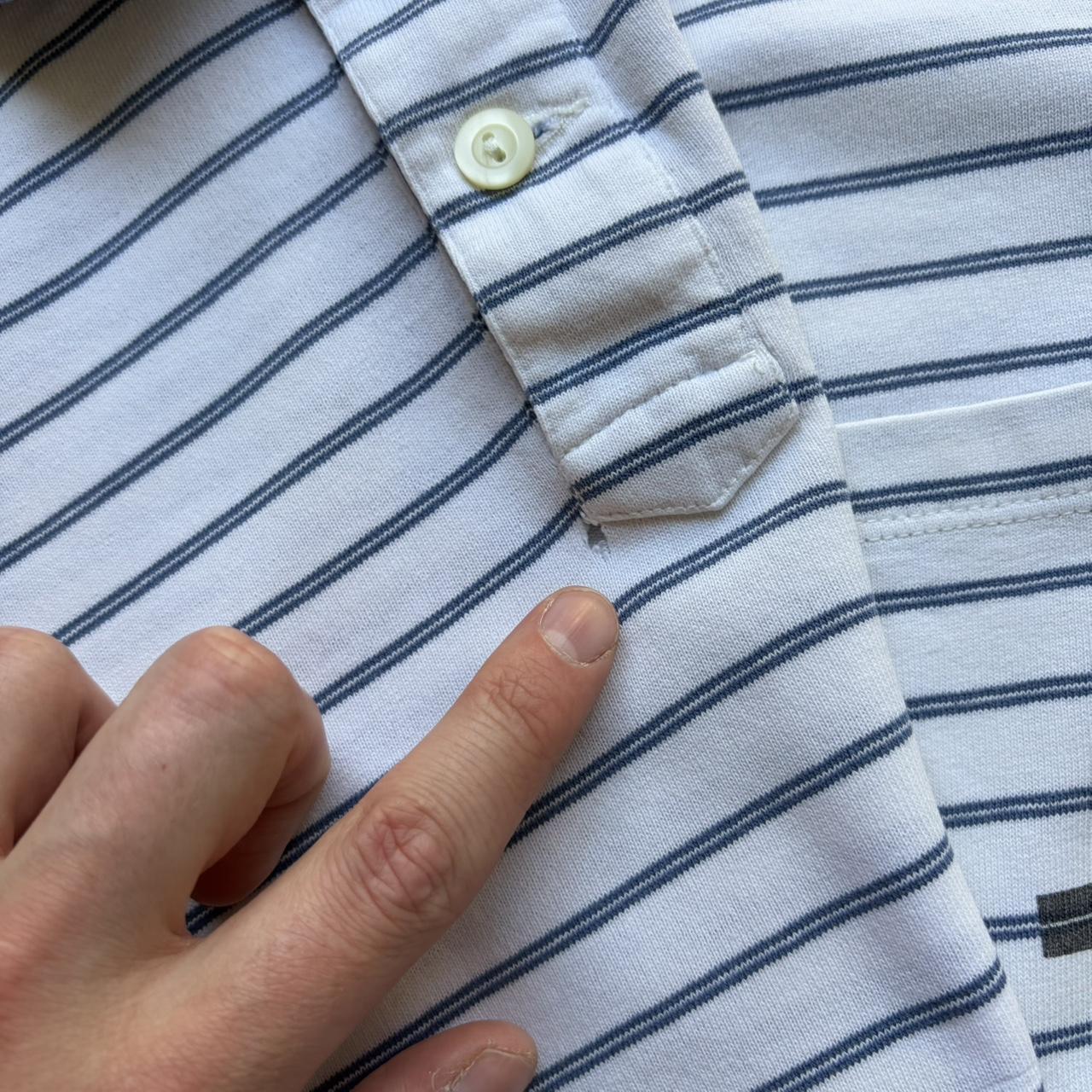 S/S 2008 Stone Island Denims Striped Polo Shirt M