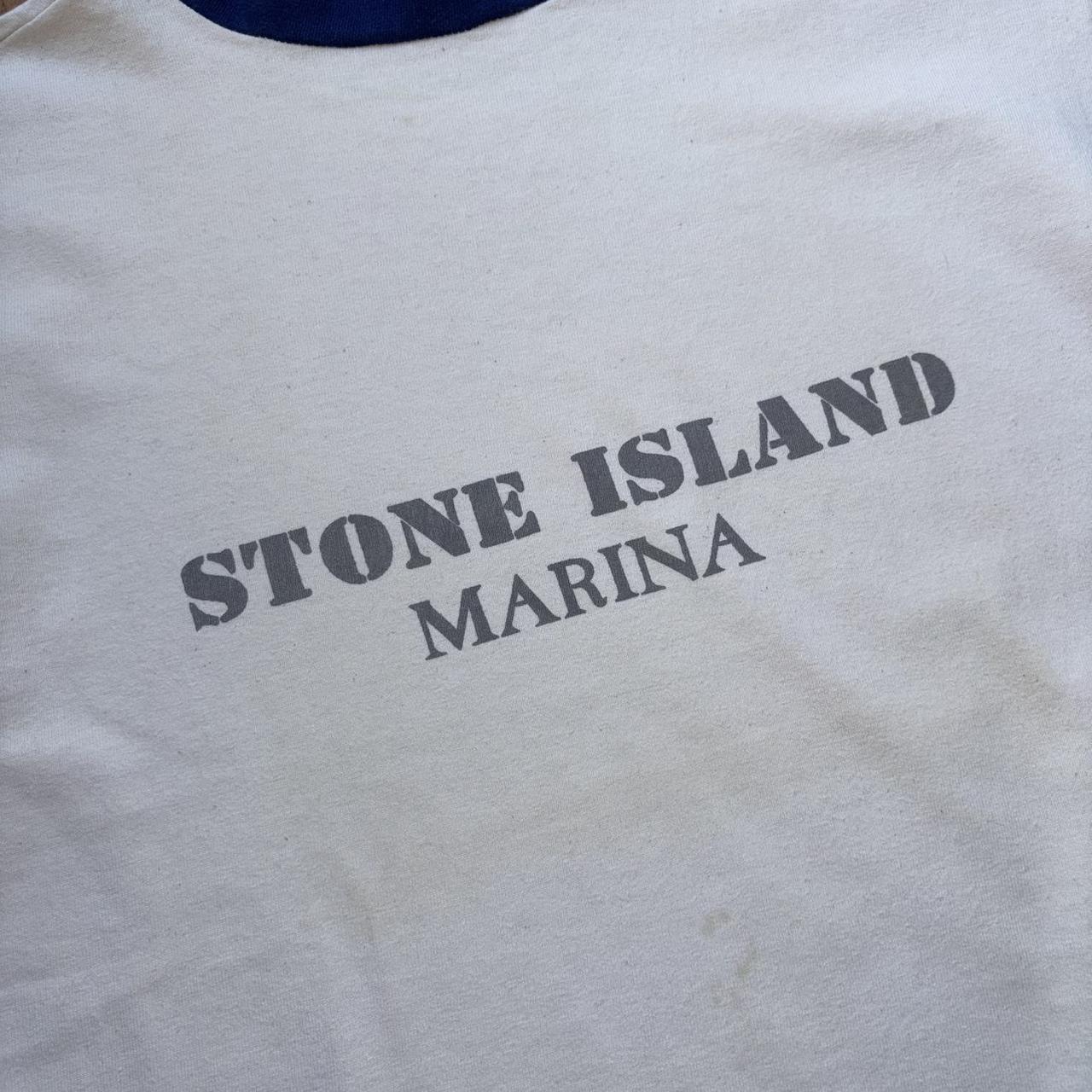 1980s Stone Island Marina T Shirt M