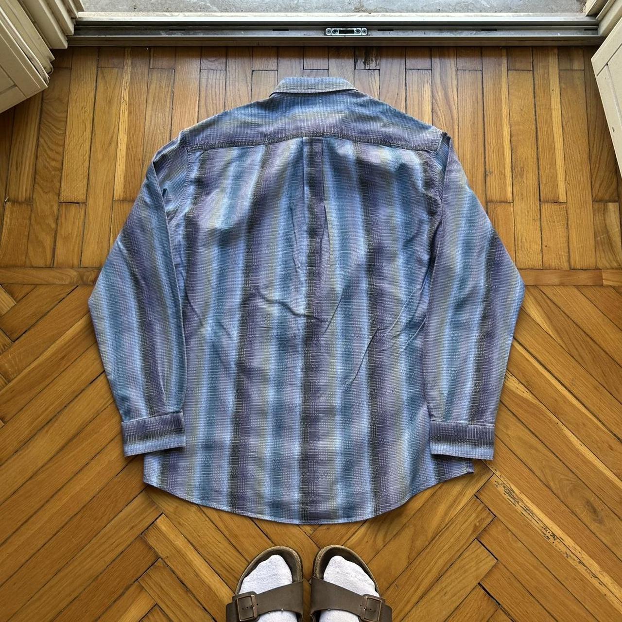 1990s Missoni Sport Shirt Blue L