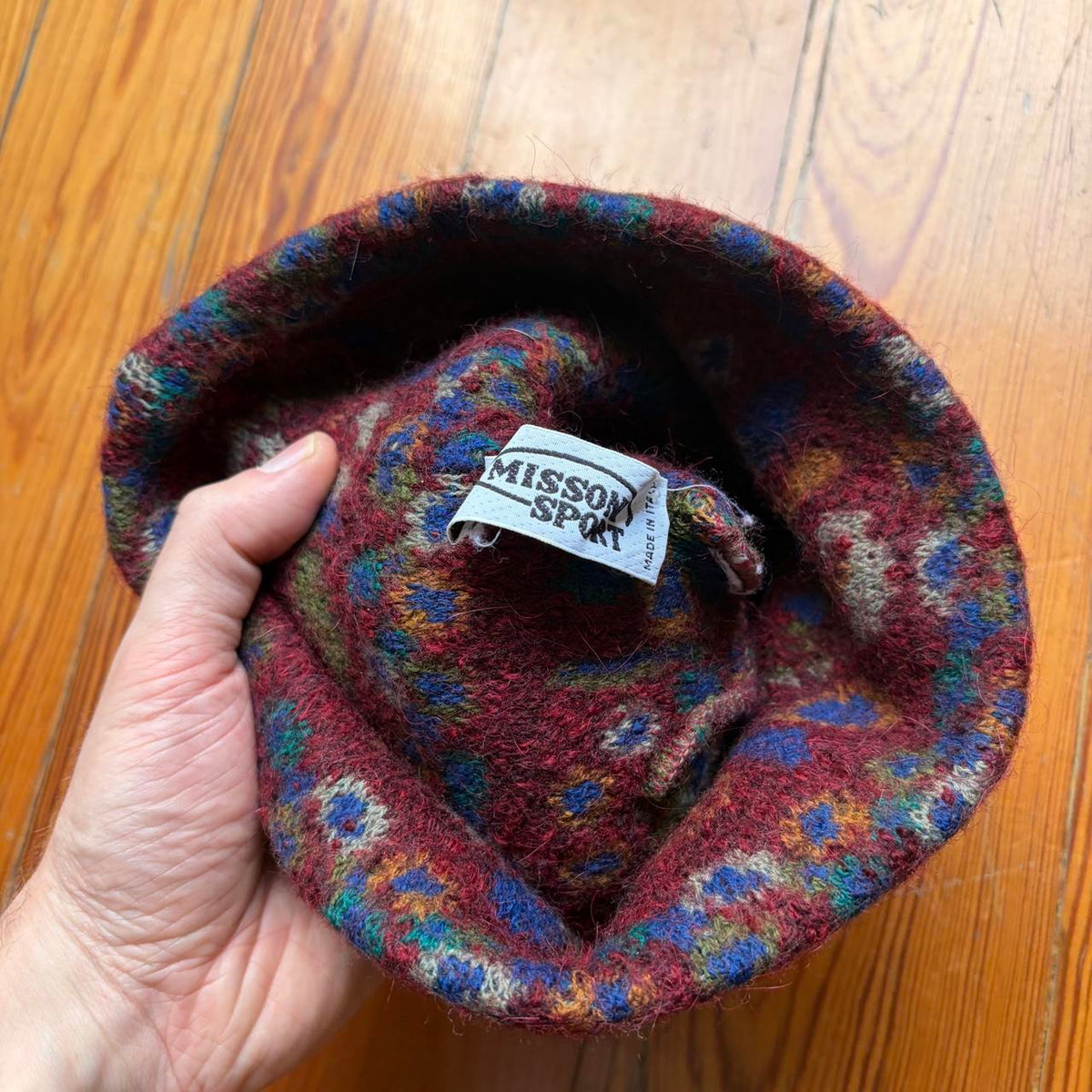 1990s Missoni Sport Knitted Beanie S