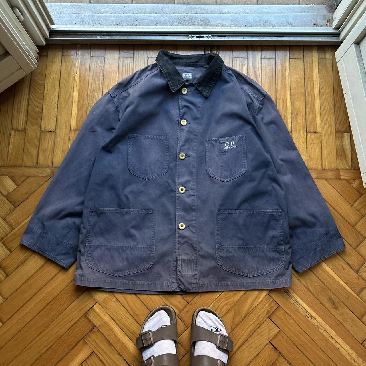 1980s CP Company Chore Jacket Navy XL