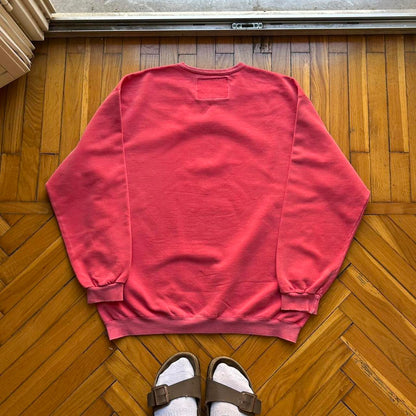 1990s Avirex USA Sweatshirt Red M
