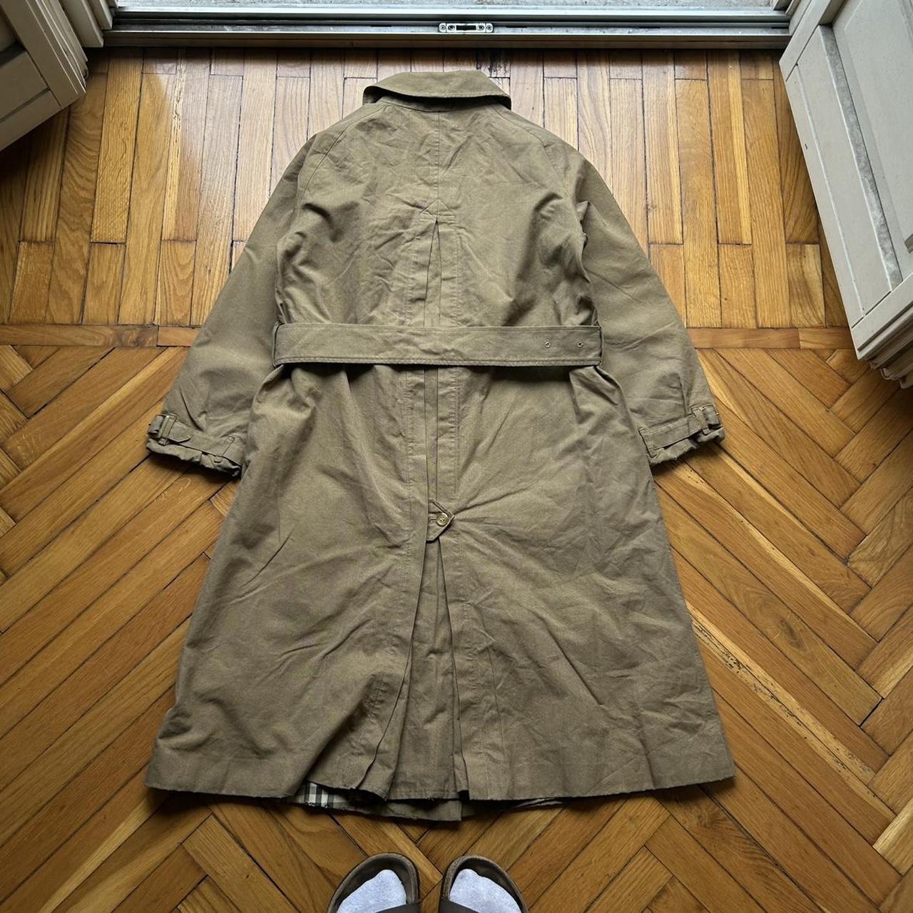 1990s Burberry Trench Coat Tan Women's M