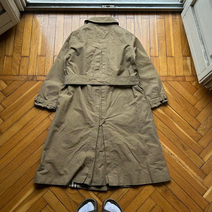 1990s Burberry Trench Coat Tan Women's M