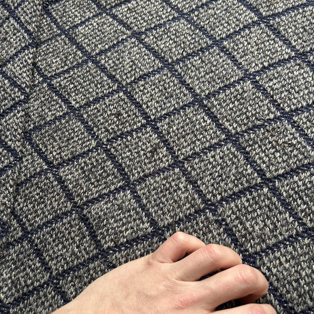 1980s Emporio Armani Knitted Jumper Grey L