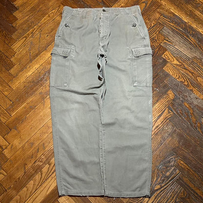 Vintage Energie Cargo Trousers Grey 38W 30L