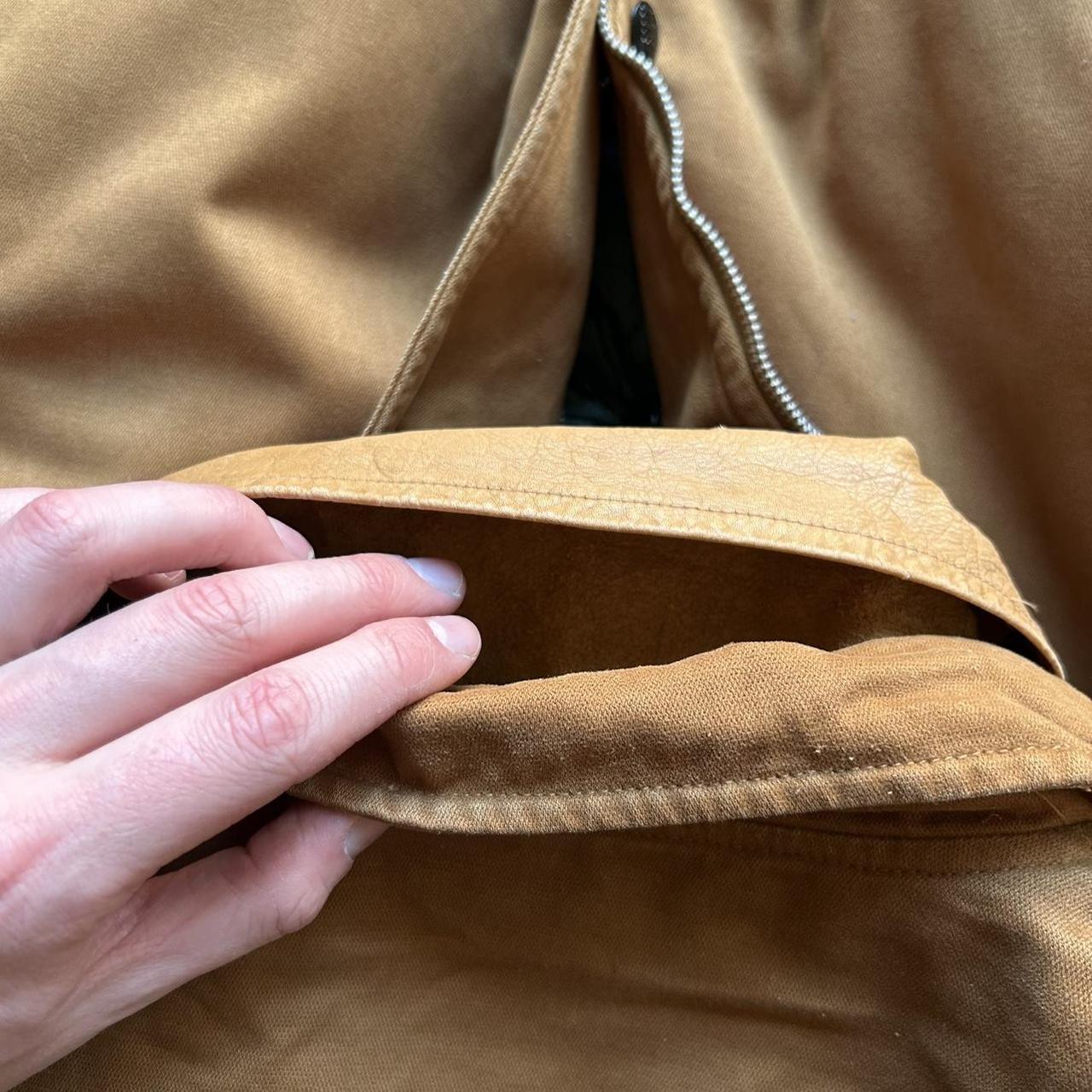 1980s Boneville Navy Arctic Jacket Brown XL