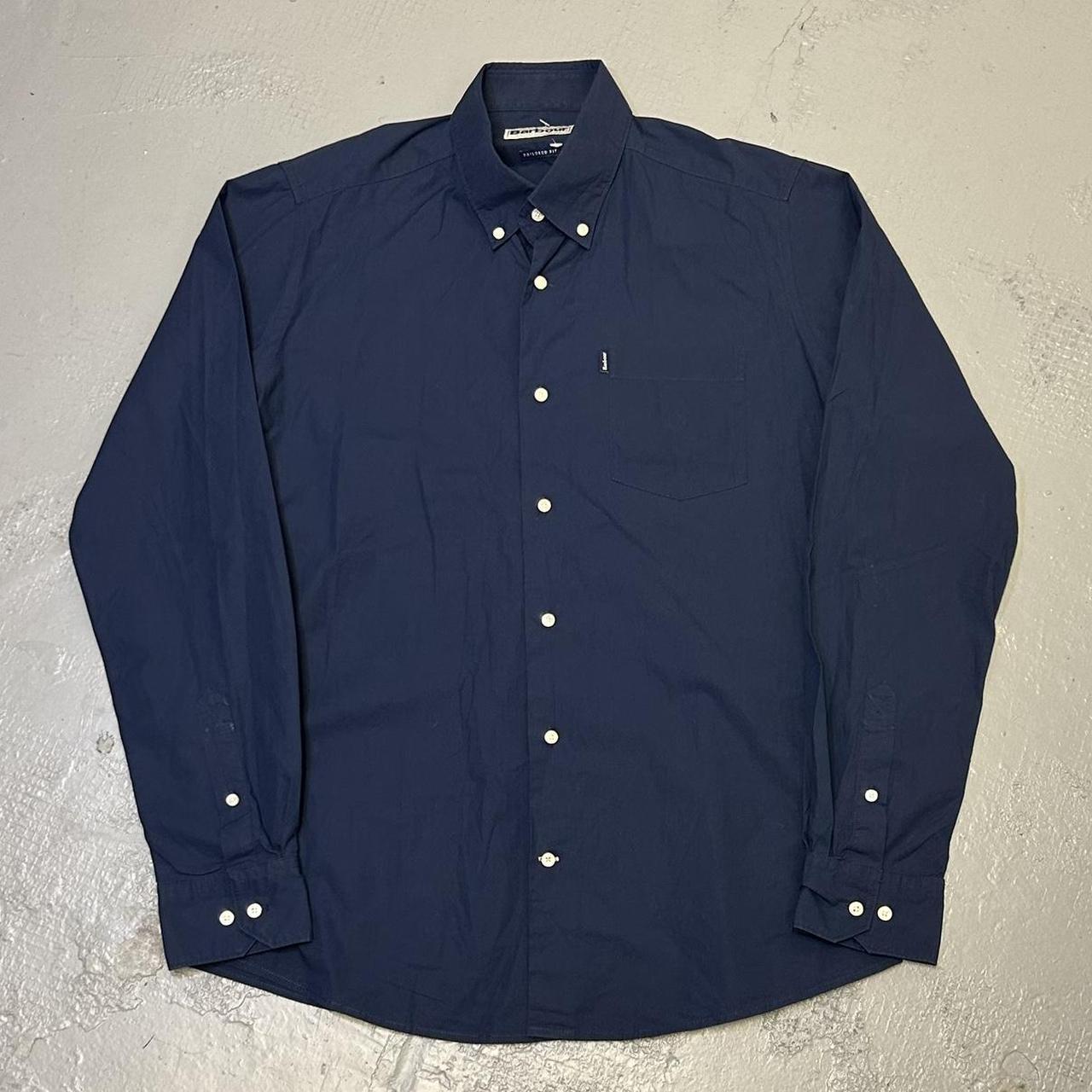 2000s Barbour Shirt Navy M