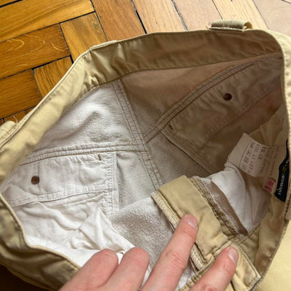1980s Emporio Armani Trousers Tan 32W 32L