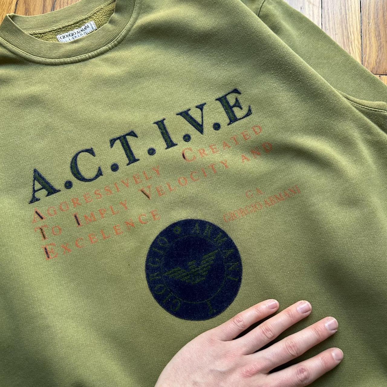 1980s Giorgio Armani Sweatshirt M