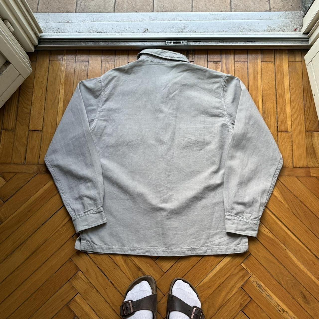 S/S 1996 Stone Island Marina Linen & Cotton Shirt M
