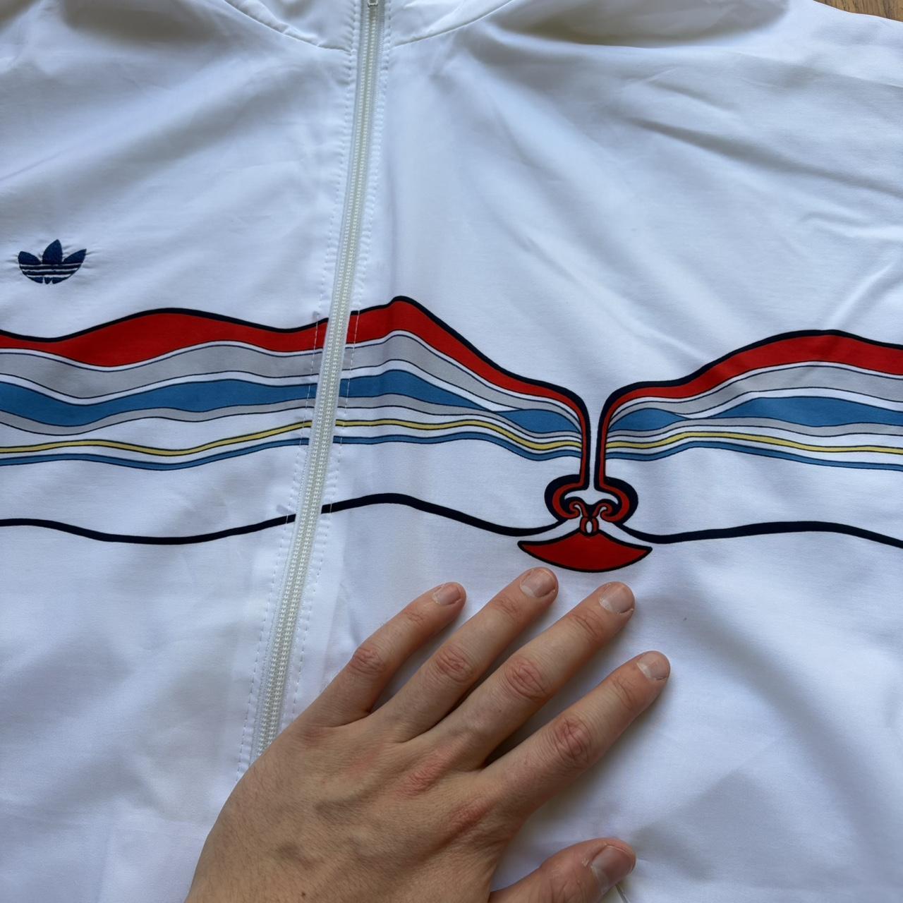 1980s Adidas Originals Ivan Lendl Jacket White L