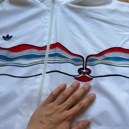 1980s Adidas Originals Ivan Lendl Jacket White L