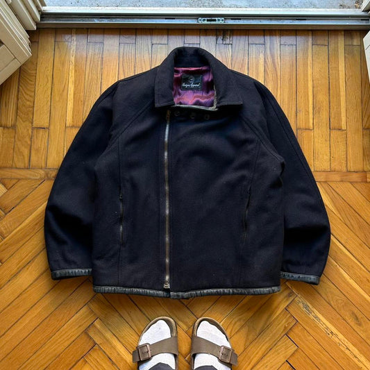 1980s Giorgio Armani Jacket Navy M