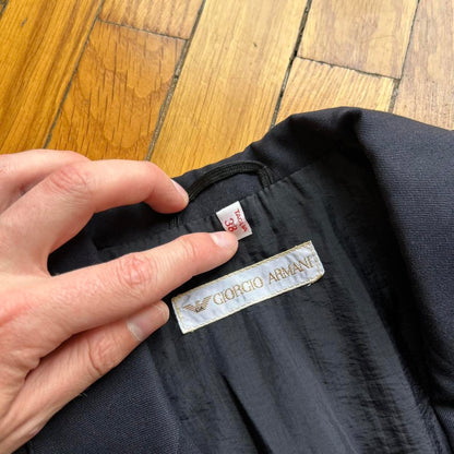 1980s Giorgio Armani Blazer Jacket Navy S