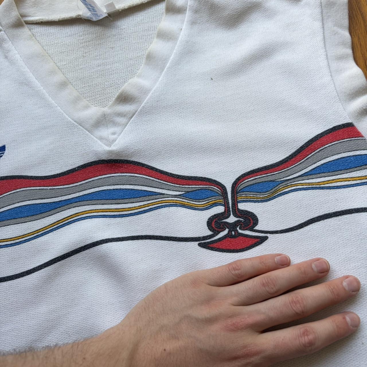 1980s Adidas Originals Ivan Lendl Sweater Vest M